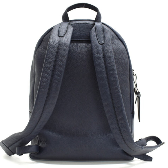 louis vuitton backpack navy blue LV Cup Ostro N41252 LV Auth 186221M the monogram embossed into the calfskin features a colorful gradient effect Louis Vuitton - Discovery PM